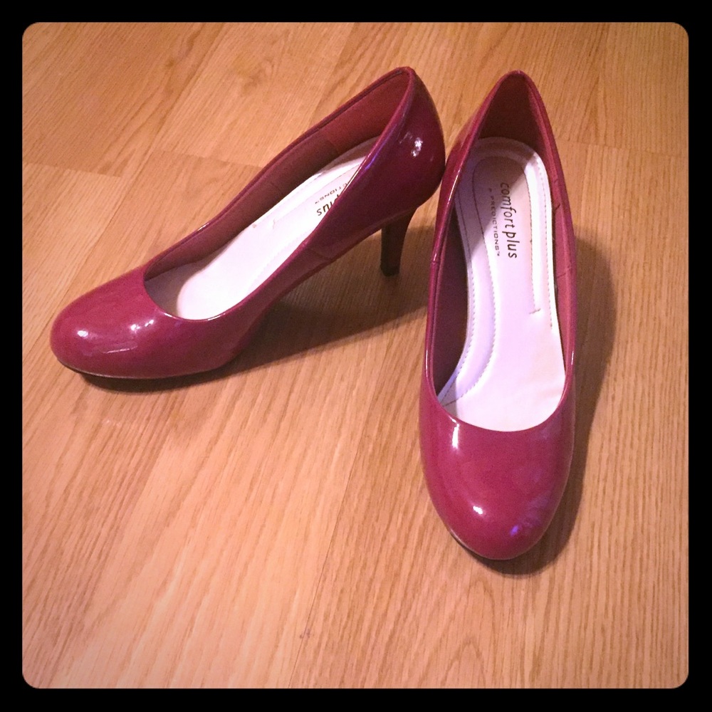 Hot pink heels